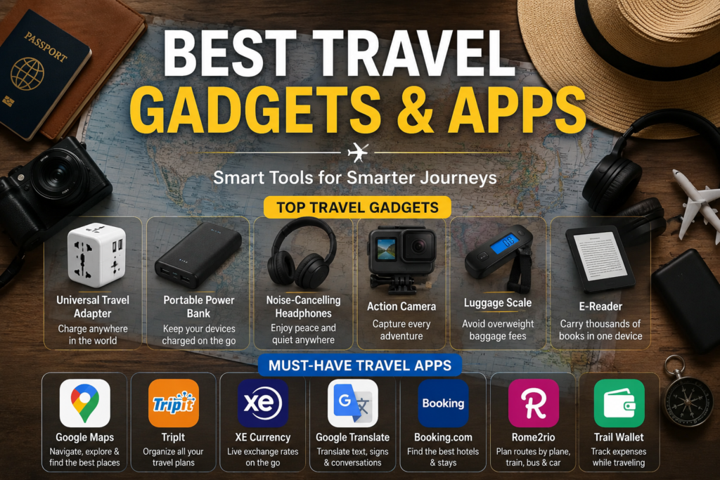 Best Travel Gadgets and Apps
