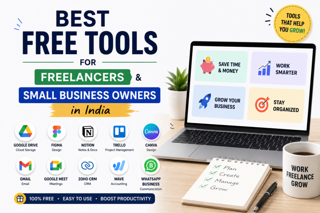 Best Free Tools for Freelancers and Small Business Owners in India